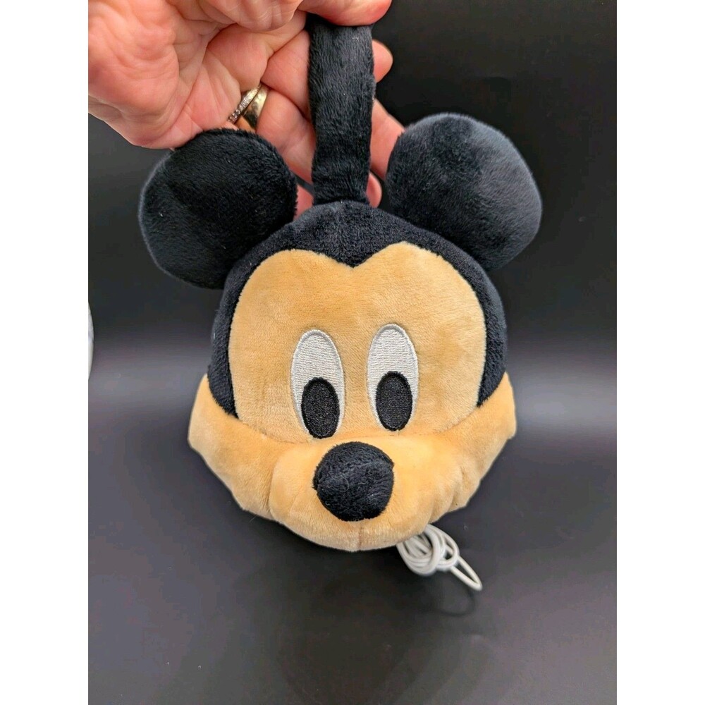 Disney Mickey Mouse Plush Kids On-Ear Wired Headphones 3.5mm Adjustable Band